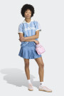 FALDA PLISADA DE TEJIDO DENIM Denim