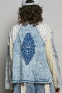 CHAQUETA DENIM CROCHET Denim