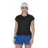 TSHIRT FEM POLY/SPX EVERLAST JACQUARD BK W6 NEGRO