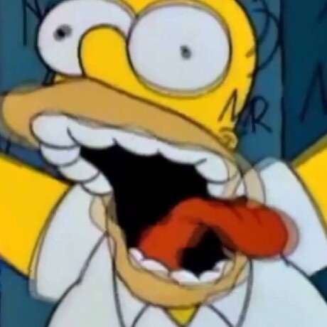 Crazy Homer - The Simpsons - 1743 Crazy Homer - The Simpsons - 1743