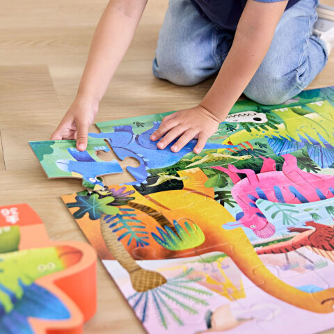 Puzzle Crocodile Creek 36 Piezas 45 x 60 cm Dinosaurios