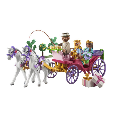Princesa en Carruajes con Caballos Playmobil 97 Piezas U