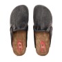 Zuecos Para Hombre D-Woodstock Slip-On Negro