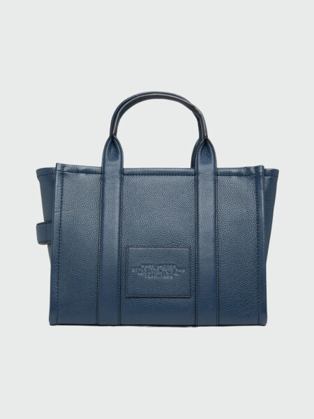 MARC JACOBS - THE LEATHER MEDIUM TOTE BAG Azul