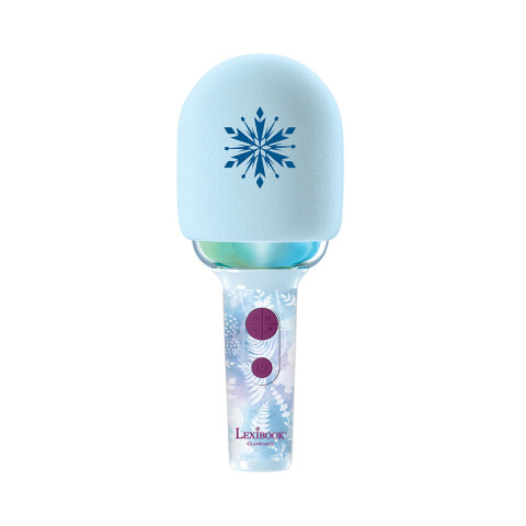 Micrófono Inalámbrico Recargable con Luz Lexibook Frozen