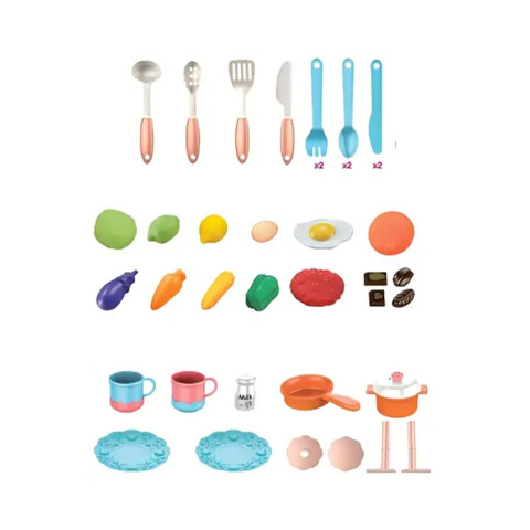 Set de Cocina con Vapor, Luz y Sonido 75 cm U