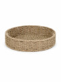 BANDEJA TEJIDA NATURAL BEIGE