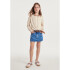 CARDIGAN FEM OFF WHITE