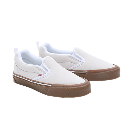 Championes Vans Knu Slip On Skate White