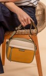 BANDOLERA MORRAL PALMA CURCUMA MANTECA Y LAUREL