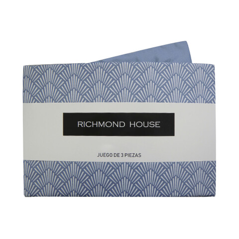 Juego Sábanas 1 Plaza Richmond House Estampadas 100% Microfibra 312-2