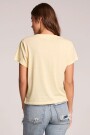 REMERA DE MANGA CORTA THE ROLL Beige
