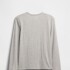 V-FRCH LS LOGO TEE LIGHT HEATHER GREY