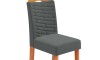 Silla Julia tapizada - Linea Milán Gris Granito
