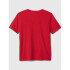 V-BAS SS LOGO TEE MODERN RED
