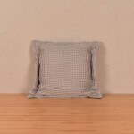 Almohadón Deco Cloque 60 x 60 cm Gris