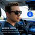 Lentes Inteligentes Bluetooth Música Llamadas Deporte Vq-pag08 NEGRO