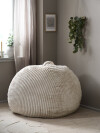 Puff FOULUM 109x80x109 beige Puff FOULUM 109x80x109 beige