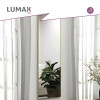 Espejo De Pie Lumax Rox Marco Rectangular 80 x 180cm Dorado