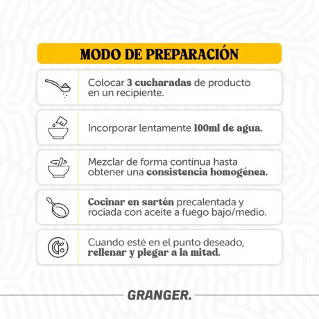 Omelettes Proteicos Premezcla Sabor Jamon y Queso GRANGER. 210g Omelettes Proteicos Premezcla Sabor Jamon y Queso GRANGER. 210g