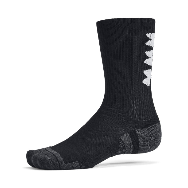UA Perf Tech Nov 3pk Crew-BLU BLK-002
