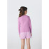 BLUSA ML FEM ROSA OSCURO
