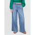 BAGGY EASY JEAN PLEATED MED MORGAN MEDIUM INDIGO 1