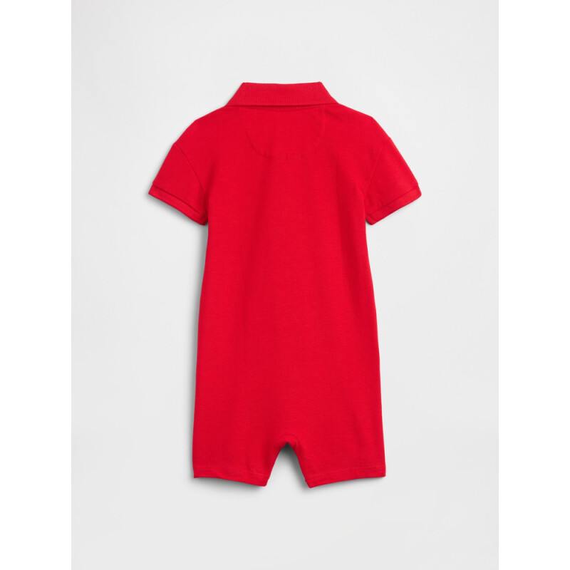 V-SS POLO SHORTIE PURE RED V2