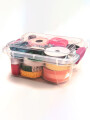 CAJA ORGANIZADORA PLASTICA 5LTS 30X21.5X13.5CM ROSADO