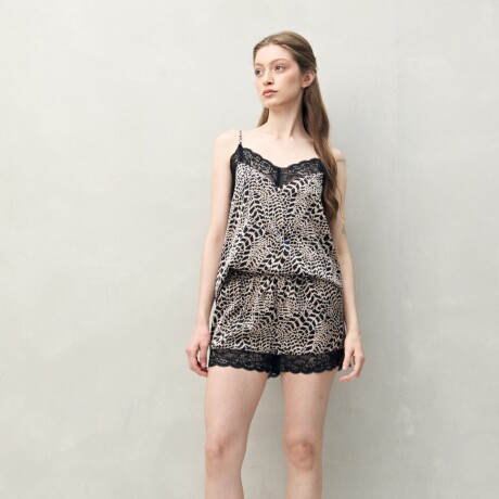 SHORT MARGARITA PRINTED Animal Print