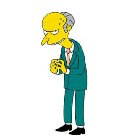 Mr. Burns - The Simpsons - 1739 Mr. Burns - The Simpsons - 1739
