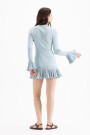 VESTIDO MIRANDA Celeste