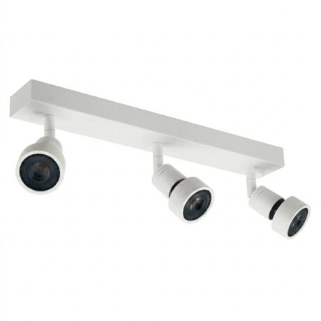 AASO Lámpara Niza Triple Orientable Blanca