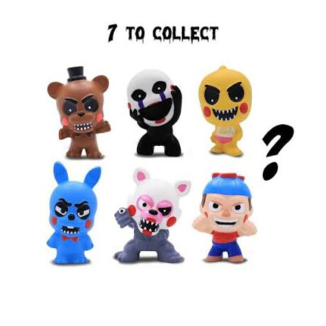 Five Nights At Freddy 's 2 - Squishme Sorpresa - 9cm aprox Five Nights At Freddy 's 2 - Squishme Sorpresa - 9cm aprox