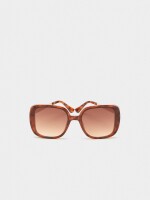 Gafas De Sol Cuadradas marron