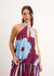 Vestido Halo Bordó