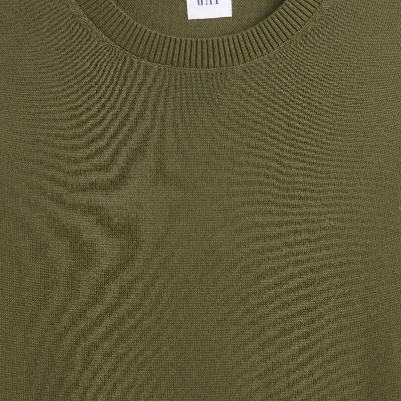 V-FA25 SOLID CORE CREW ARMY JACKET GREEN