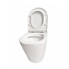 Inodoro de pared corto VIP con asiento slow Inodoro De Pared Corto Vip Con Asiento Slow