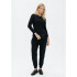 CAMISETA ML FEM PRETO ESCURO