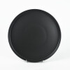 Plato de Mesa Llano en Cerámica D26.5cm Tokio Set 6 Unidades -Negro Plato de Mesa Llano en Cerámica D26.5cm Tokio Set 6 Unidades -Negro
