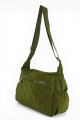 Morral con bolsillos Verde