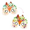 Máscaras de mosaico para decorar animales del bosque Djeco Máscaras de mosaico para decorar animales del bosque Djeco