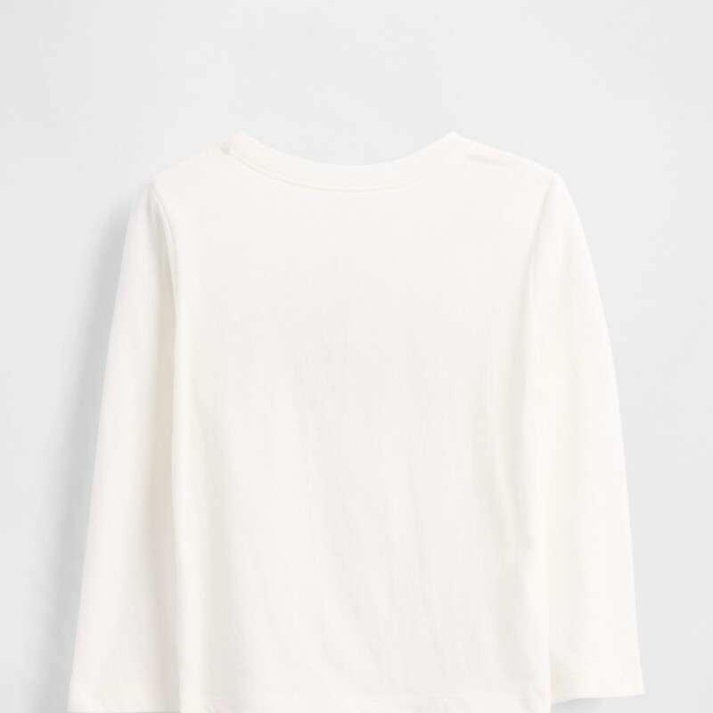 V-FRCH LS LOGO TEE NEW OFF WHITE