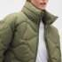 V-TRANSITIONAL QUILTED JACKET OLIVE NIGHT