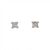 Caravanas Cuadrado-Plata 925-Piedra Zirconia-CA3100 conpiedra