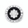 Anillo San Benito - Plata 925 - Resina negra- AN4701 conpiedra