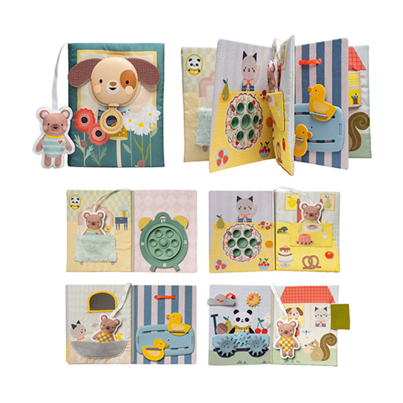 Libro Sensorial Actividades Estimulante Taf Toys Libro Sensorial Actividades Estimulante Taf Toys