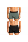 Quiksilver Pack 3 Boxers Hombre - Negro, Indigo, Gris Varios
