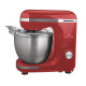 Batidora planetaria Daewoo con bowl | 3 batidores metalicos | Color rojo Batidora planetaria Daewoo con bowl | 3 batidores metalicos | Color rojo
