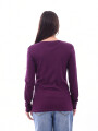 REMERA BASICA PETRA RIBB VIOLETA